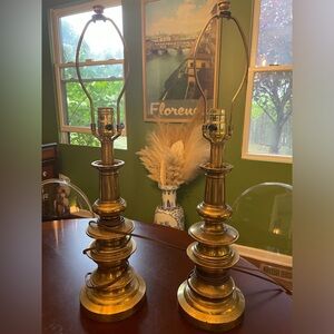 Brass lamps - sold in pair or separately